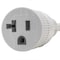 Ac Works SJTW Extension Cord, 12 AWG, Indoor/Outdoor, 12/3, 1 Outlets, 5-15/20R, White, PVC, 5-15P, 1.5 ft IN515520WT - alternate 8